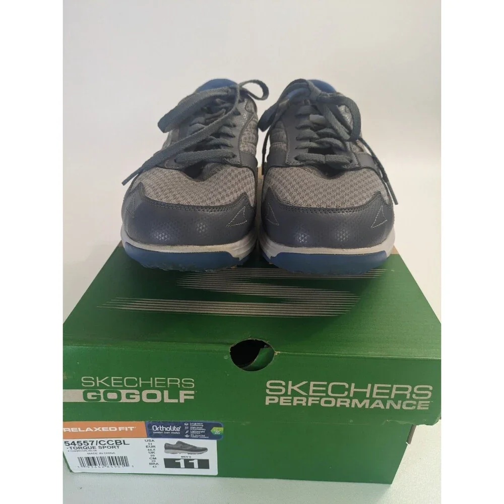 Skechers Men's Torque Sport Fairway Relaxed Fit Spiked‎ Golf Shoe Sneaker 11 US